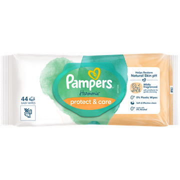 Pampers Harmonie Protect & Care Babydoekjes x 44