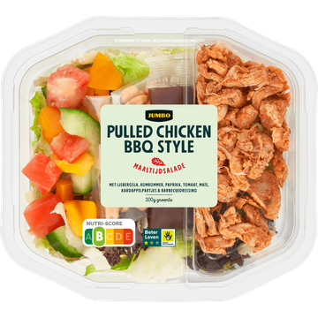 Jumbo Maaltijdsalade Pulled Chicken BBQ Style 400 g
