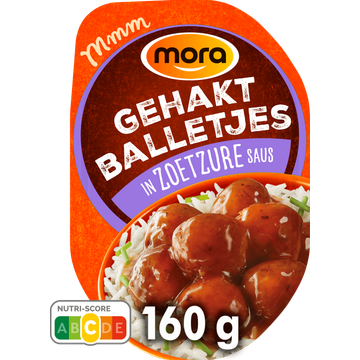 Mora Gehaktballetjes in Zoetzure Saus 160 g