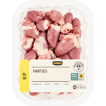 Jumbo Scharrelkip Hartjes ca. 300 g