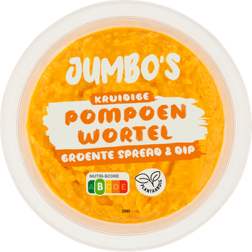 Jumbo's Kruidige Pompoen Wortel Groente Spread & Dip 150 g