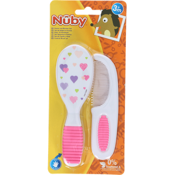 Nuby De Luxe Kam En Borstel
