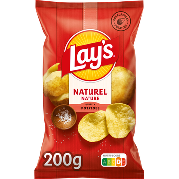 Lay's Naturel Chips 200 gr