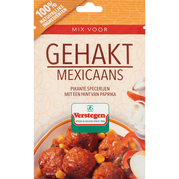 Verstegen Mix voor Gehakt Mexicaans 40 g