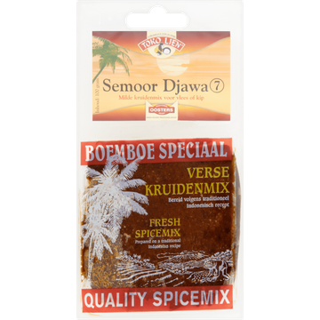 Toko Lien Boemboe Speciaal Verse Kruidenmix Semoor Djawa Nr 7 100 g