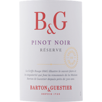 Barton & Guestier - Reserve - Pinot Noir - 750 ML