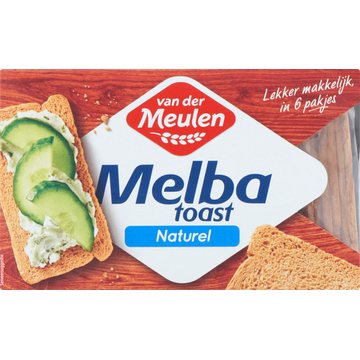 Van der Meulen Melba Toast Naturel 120 g