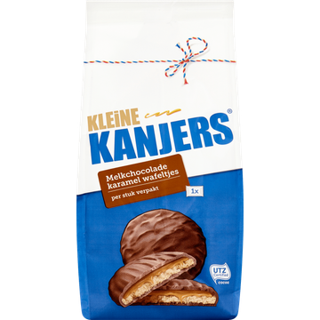 Kanjers Kleine Melkchocolade Karamel Wafeltjes 161 g