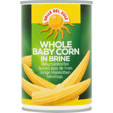 Valle Del Sole Babymaïskolfjes 400 g