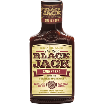 Remia Black Jack Smokey BBQ Sauce  450ml