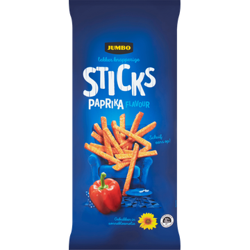 Jumbo Sticks Paprika 150 g
