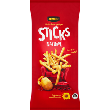 Jumbo Sticks Naturel 150 g