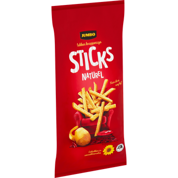 Jumbo Sticks Naturel 150 g