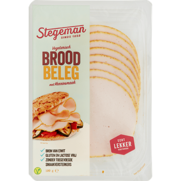 Stegeman Vegetarisch Broodbeleg met Kerriesmaak 100 g