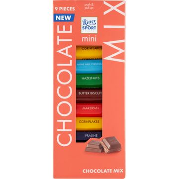 Ritter Sport Mini Chocolate Mix 9 x 16,67 g