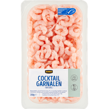 Jumbo Cocktail Garnalen Naturel 250 g