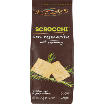 Laurieri Scrocchi with Rosemary 175 g