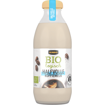 Jumbo Biologisch Halfvolle Koffiemelk 186 ml