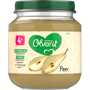 Olvarit Peer 4+ Maanden 125 g