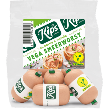 Kips Kleintje Vega Smeerworst 6 x 20 g