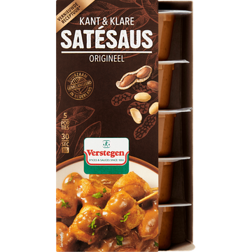 Kant & Klare Satésaus Origineel 5 x 80 ml