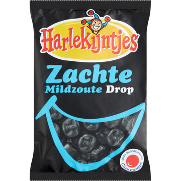 Harlekijntjes Zachte Mildzoute Drop 300 g