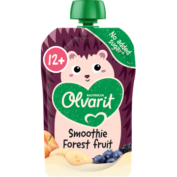 Olvarit Knijpfruit Smoothie Bosvruchten 12+ Maanden 100 g