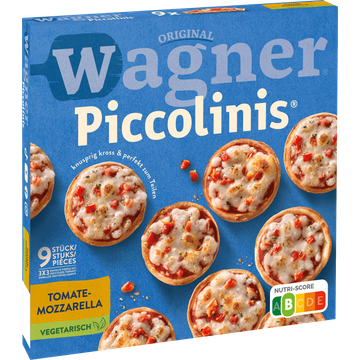 Original Wagner Piccolinis Pizza Tomate-Mozzarella 3 x 3 Stuks 270 g