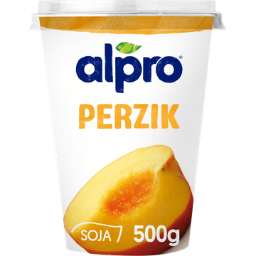 Alpro Plantaardige Variatie Op Yoghurt Perzik 500g