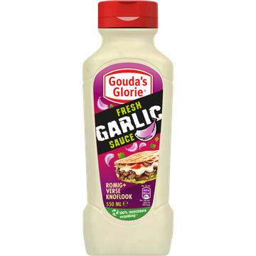 Gouda's Glorie Fresh Garlic Sauce 550 ml