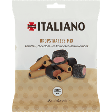 Italiano Dropstaafjes Mix 170 g