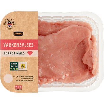 Jumbo Zonvarken Schnitzel – Beter Leven*** ca. 300g
