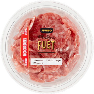 Jumbo Fuet Plakjes Voordeelverpakking 150 g