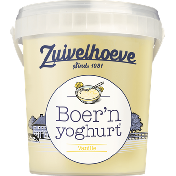 Zuivelhoeve Boer'n yoghurt® Vanille 750 g