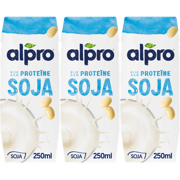 Alpro Sojadrink Houdbaar 3 x 250ml