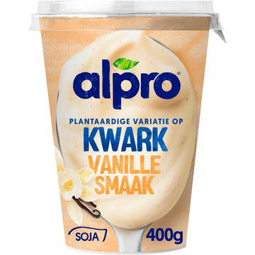 Alpro Plantaardige Variatie Op Kwark Vanille Smaak 400g