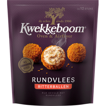 Kwekkeboom Oven & Airfryer Rundvlees Bitterballen 300 g