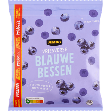 Jumbo Vriesverse Blauwe Bessen Voordeelverpakking 750 g