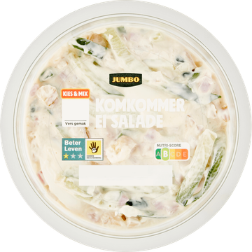 Jumbo Komkommer Ei Salade 200 g