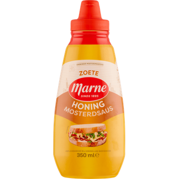 Marne Zoete Honing Mosterdsaus 350 ml