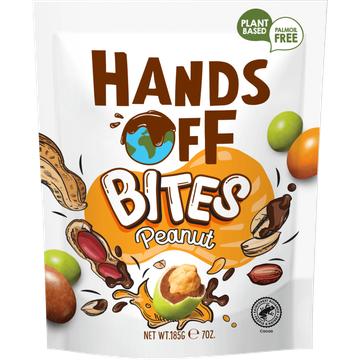 Hands Off Bites Peanut 185 g