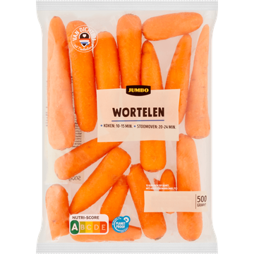 Jumbo Wortelen 500 g