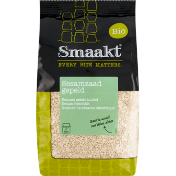 Smaakt Bio Sesamzaad Gepeld 250 g