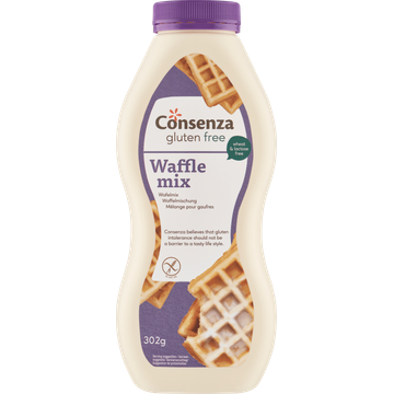 Consenza Gluten Free Wafelmix 302 g
