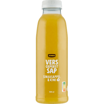Jumbo Vers Geperst Sap Sinaasappel & Kiwi 500 ml