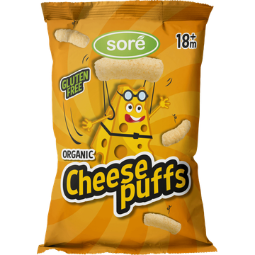 Sore Organic Cheese Puffs 18m+ 35 g