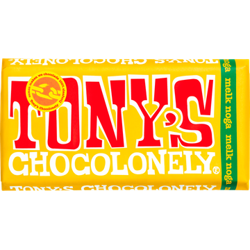 Tony's Chocolonely Melk Chocolade Reep Noga 180 g