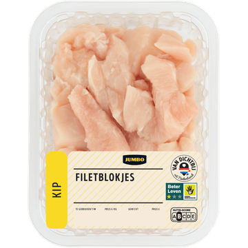 Jumbo Scharrelkip Filetblokjes ca. 350 g