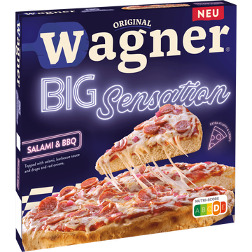 Original Wagner Big Sensation Salami & BBQ 450 g