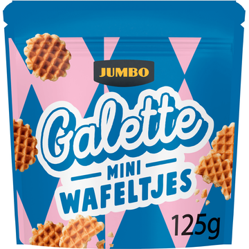 Jumbo Galette Mini Wafeltjes 125 g